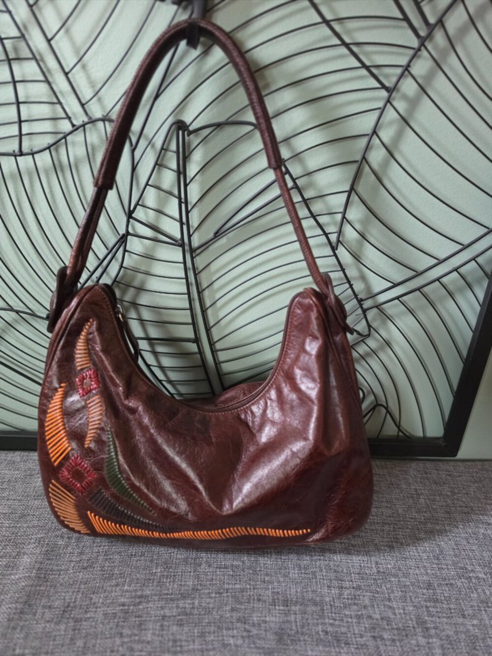 Pegabo | Vintage Boho Leather Shoulder Bag